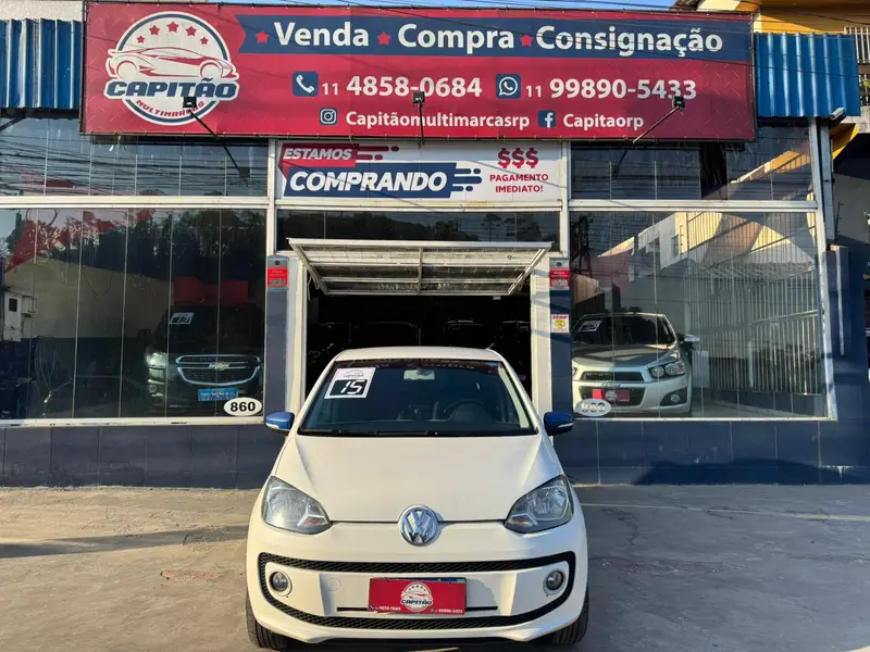 Volkswagen Up! 1.0 12v E-Flex white up!