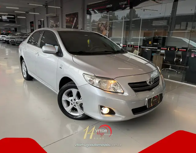 Carro Toyota Corolla 2009 Sedan XLi 1.6 16V (aut)