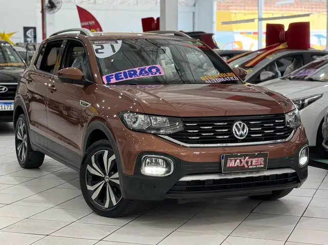 Carro Volkswagen T-Cross 2021 1.4 TSI Highline (Aut) (Flex)
