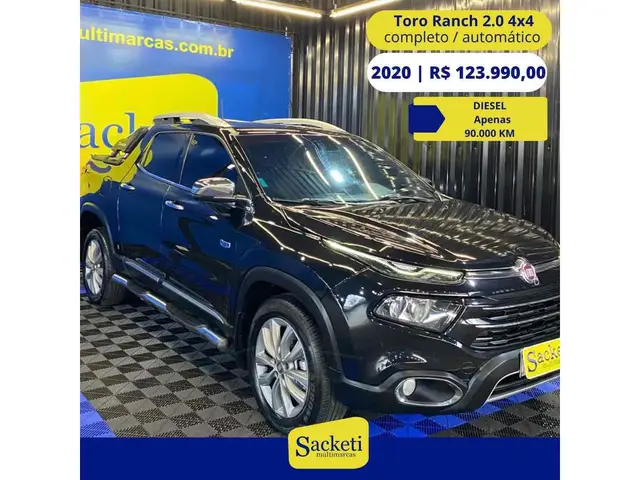 Carro Fiat Toro 2020 2.0 TDI Ranch Auto 4WD
