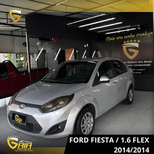 Carro Ford Fiesta Sedan 2014 SE 1.6 Rocam (Flex)