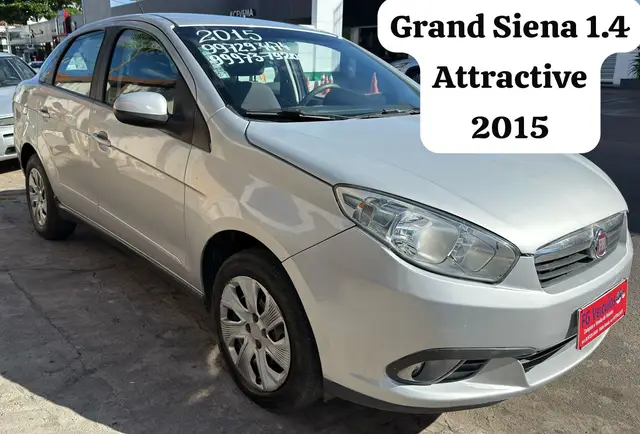 Carro Fiat Grand Siena 2015 Evo Attractive 1.4 8V (Flex)