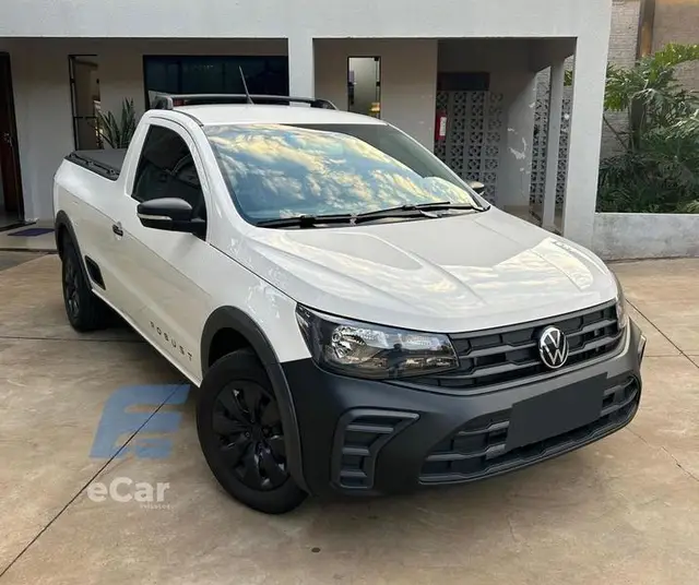 Carro Volkswagen Saveiro 2024 Robust CS 1.6