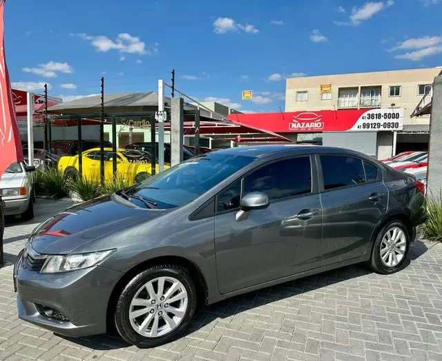 Carro Honda Civic 2014 New  LXS 1.8 16V i-VTEC (Flex)