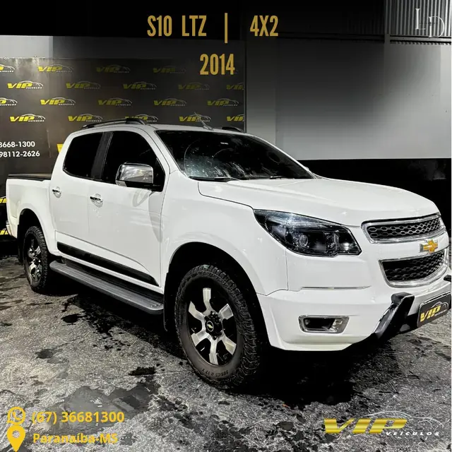 Carro Chevrolet S10 Cabine Dupla 2014 S10 2.8 CTDI LTZ 4WD (Cabine Dupla) (Mec)