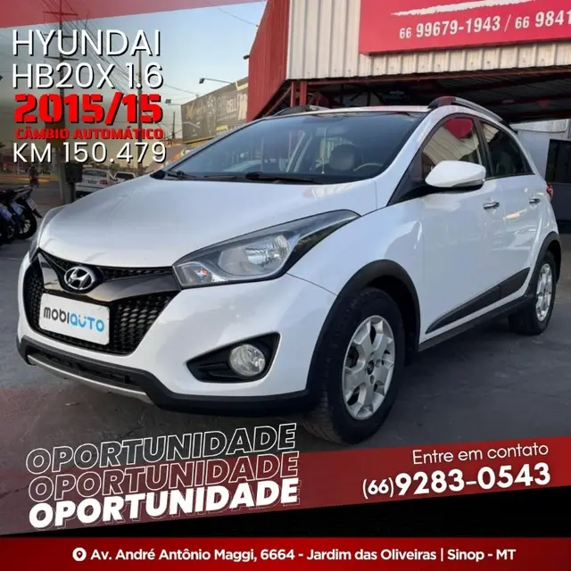 Carro Hyundai HB20X 2015 Premium 1.6 (Aut) (Flex)