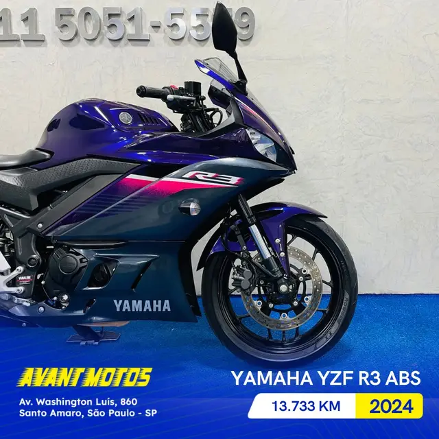 Moto Yamaha YZF R3 2024 ABS