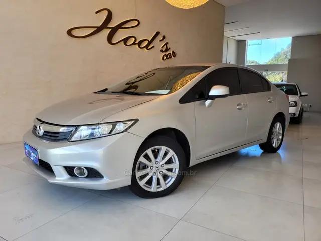 Carro Honda Civic 2015 LXS 1.8 i-VTEC (Aut) (Flex)