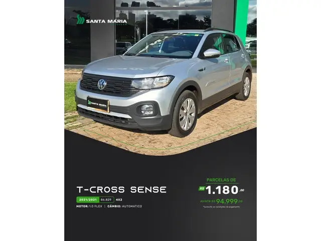 Carro Volkswagen T-Cross 2021 1.0 200 TSI 12V (Aut) (Flex)