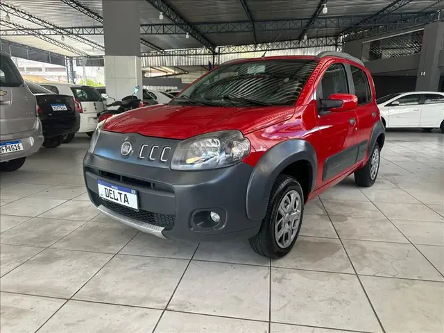 Carro Fiat Uno 2012 Way 1.0 8V (Flex) 4p