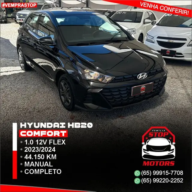 Carro Hyundai HB20 2024 Comfort 1.0 (Flex)