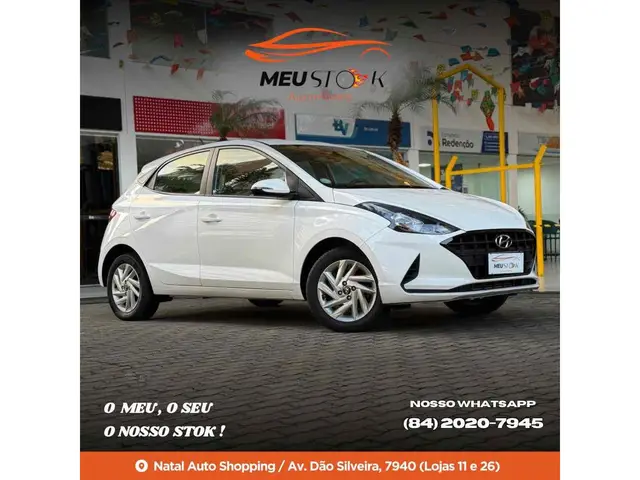 Carro Hyundai HB20 2022 Evolution Bluelink 1.0 (Aut.)