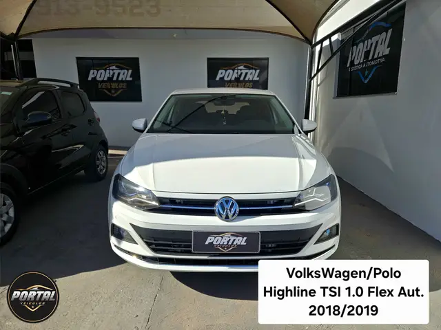 Carro Volkswagen Polo 2019 1.0 200 TSI Highline (Aut) (Flex)