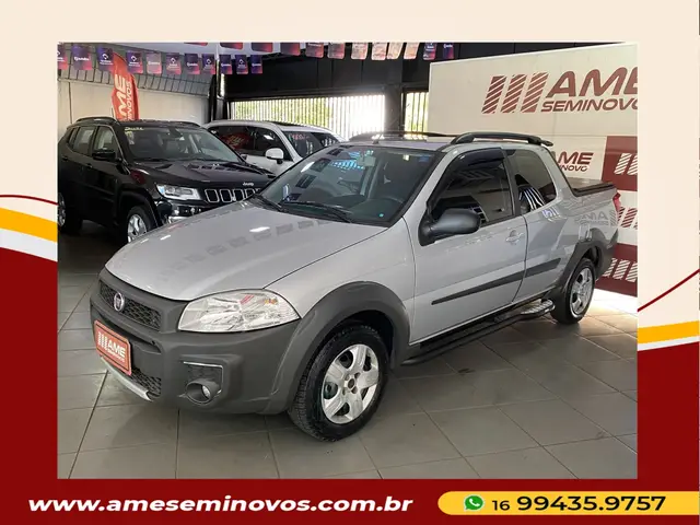 Carro Fiat Strada 2017 Hard Working 1.4 (Flex) (Cabine Dupla)
