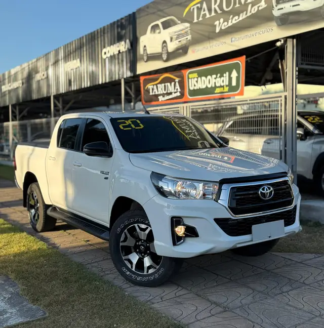 Carro Toyota Hilux Cabine Dupla 2020 Hilux 2.7 SR CD 4x2 (Flex) (Aut)