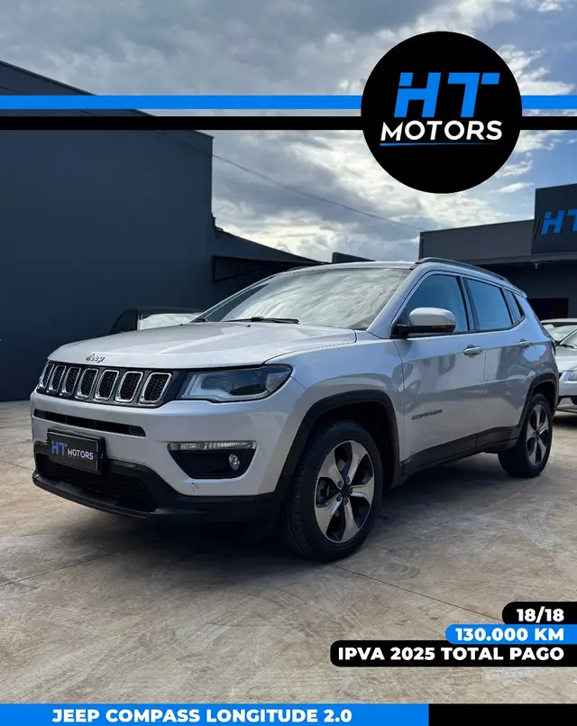 Carro Jeep Compass 2018 2.0 Longitude 4x2 (Aut) (Flex)