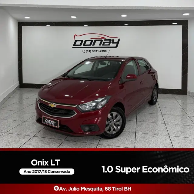 Carro Chevrolet Onix 2018 1.0 LT SPE/4