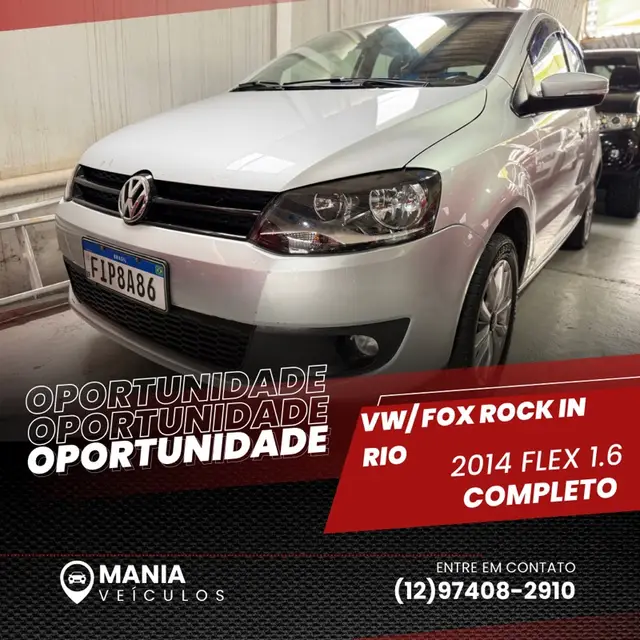 Carro Volkswagen Fox 2014 1.6 VHT Rock in Rio (Flex)
