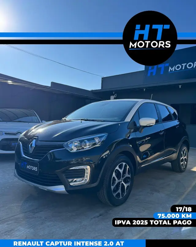 Carro Renault Captur 2018 Intense 2.0 16v (Aut) (Flex)
