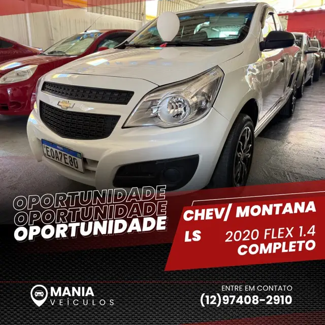 Carro Chevrolet Montana 2020 LS 1.4 (Flex)