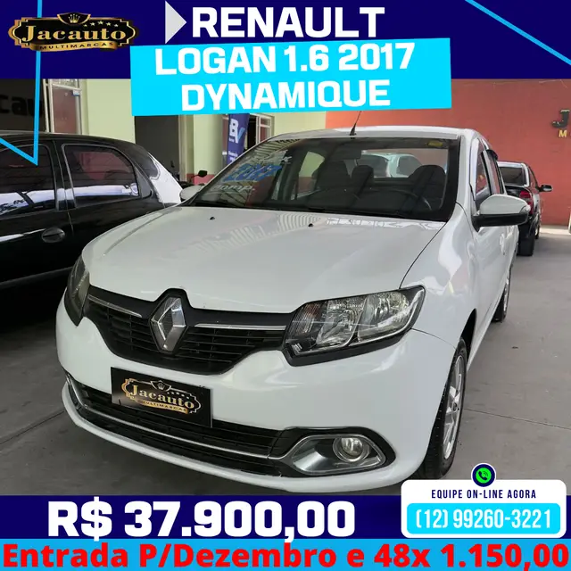 Carro Renault Logan 2017 Dynamique 1.6 16V SCe Easy-R (Flex)