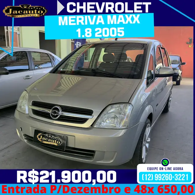 Carro Chevrolet Meriva 2005 Maxx 1.8 (Flex)