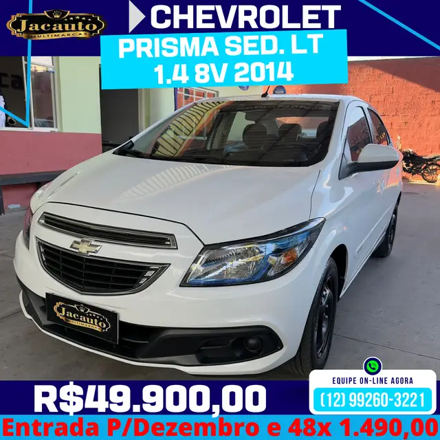 Carro Chevrolet Prisma 2014 1.4 LT SPE/4 (Aut)