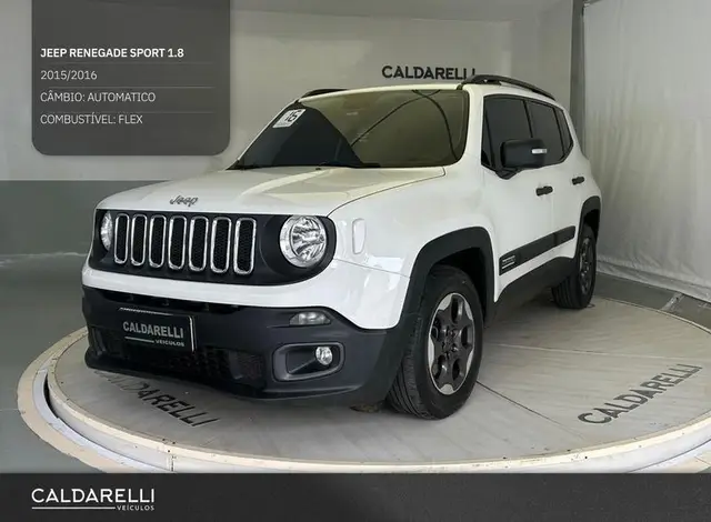 Carro Jeep Renegade 2016 Sport 1.8 4x2 (Aut) (Flex)