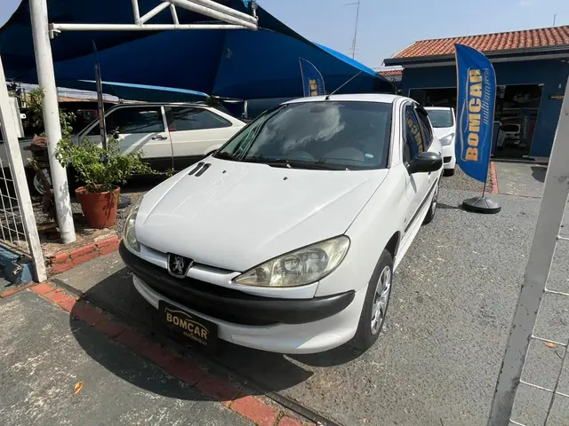 Carro Peugeot 206 2003 Hatch. Selection 1.0 16V