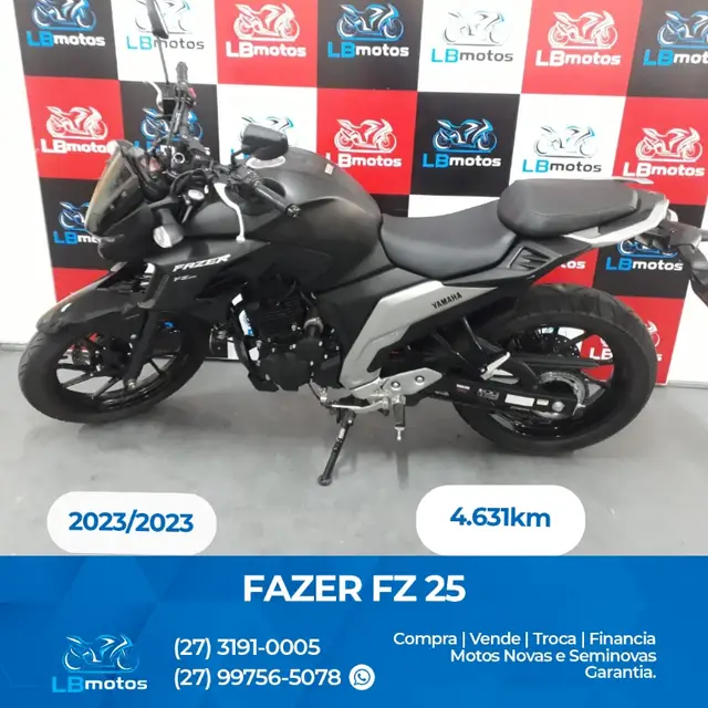 Moto Yamaha YS 250 Fazer 2023 ABS