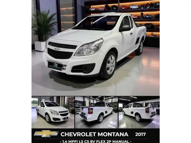 Carro Chevrolet Montana 2017 LS 1.4 (Flex)