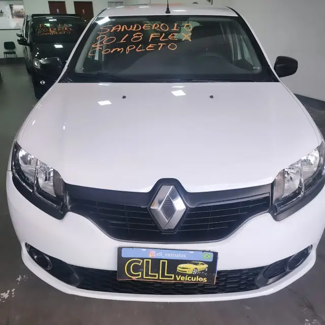 Carro Renault Sandero 2018 Authentique 1.0 12V SCe (Flex)