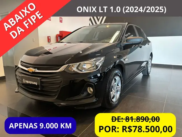 Carro Chevrolet Onix 2025 LT 1.0