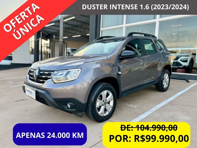 Carro Renault Duster 2024 Intense 1.6 16V (Flex)