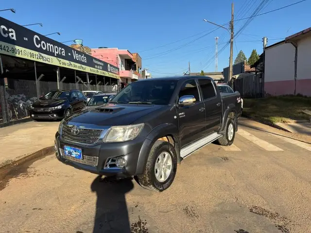 Carro Toyota Hilux Cabine Dupla 2013 Hilux 2.7 4x4 CD STD (Flex)