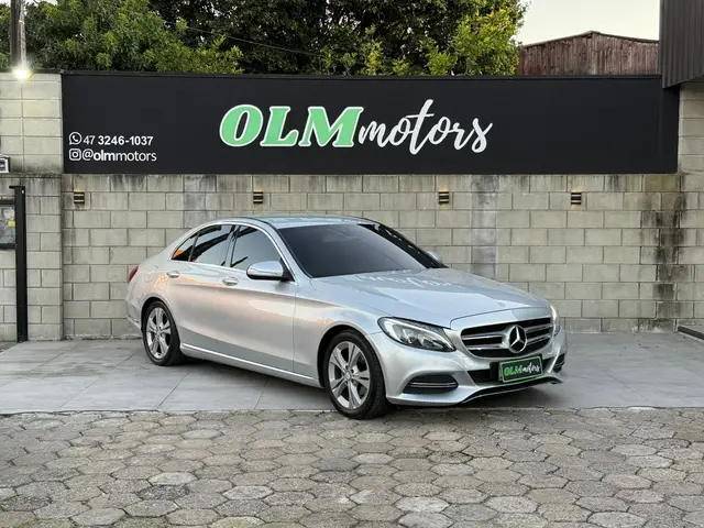 Carro Mercedes-Benz Classe C 2015 C 180 1.6 CGI
