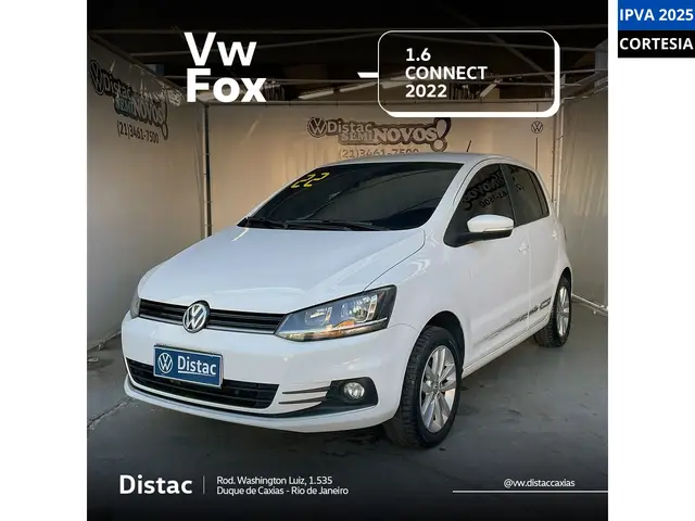 Carro Volkswagen Fox 2022 1.6 MSI Connect (Flex)