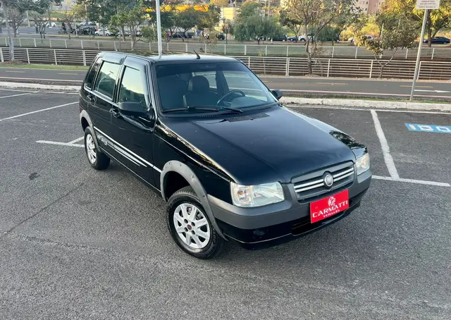 Carro Fiat Uno Mille 2009 Fire Economy 1.0 (Flex) 2p