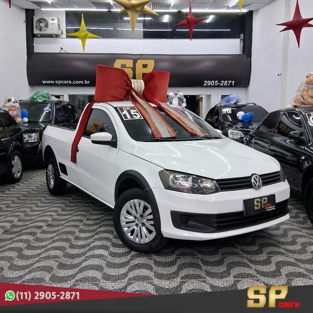 Carro Volkswagen Saveiro 2015 1.6 Startline CS (Flex)