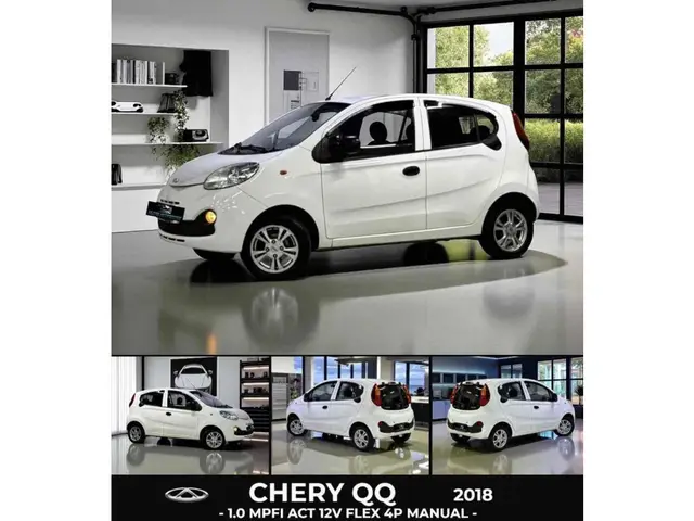 Carro CAOA Chery QQ 2018 New  Act 1.0 (Flex)