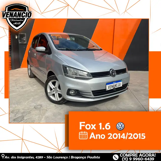 Carro Volkswagen Fox 2015 Trendline 1.6 MSI (Flex)