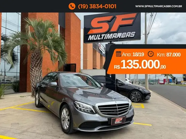 Carro Mercedes-Benz C 180  2019 1.6 C 180 Exclusive