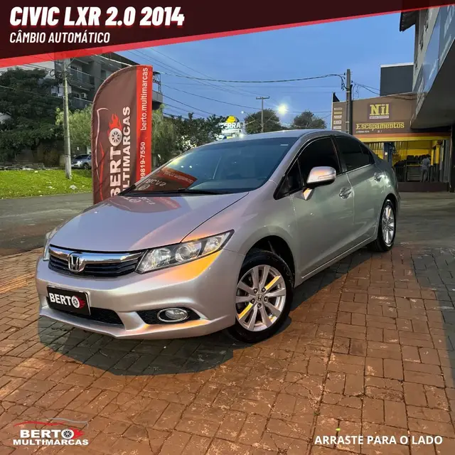 Carro Honda Civic 2014 New  LXR 2.0 i-VTEC (Aut) (Flex)