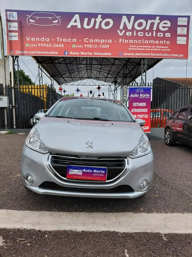 Carro Peugeot 208 2015 Active 1.5 8V (Flex)