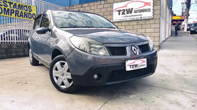 Carro Renault Sandero 2008 Privilège 1.6 8V Hi-Torque (flex)