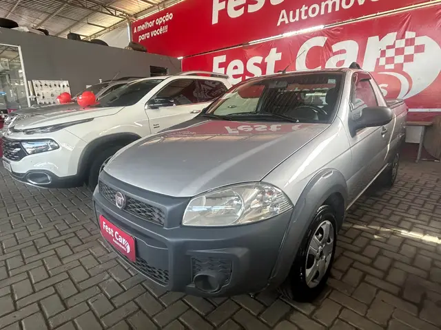 Carro Fiat Strada 2018 Hard Working 1.4 (Flex) (Cabine Simples)