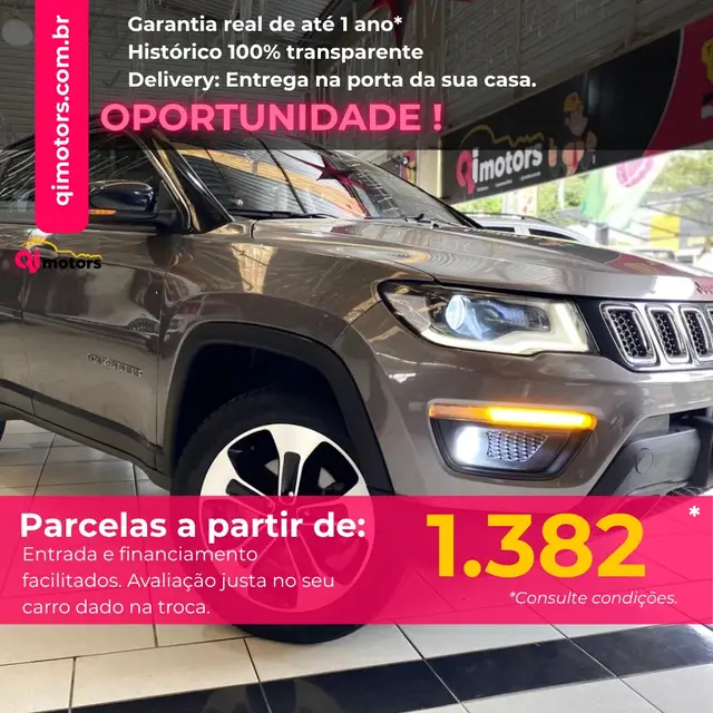 Carro Jeep Compass 2017 2.0 TDI Longitude 4WD (Aut)