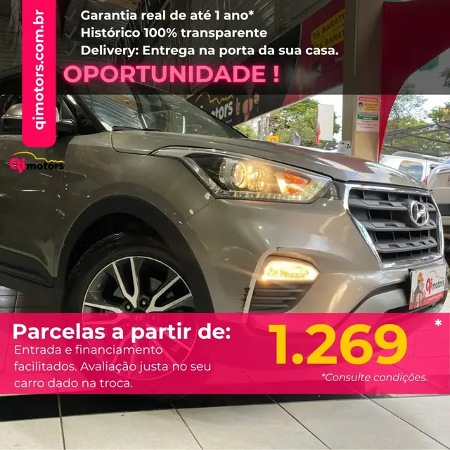 Carro Hyundai Creta 2017 Prestige 2.0 (Aut) (Flex)