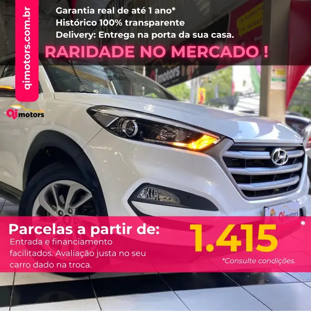 Carro Hyundai Tucson 2020 GLS 1.6 T-GDI (Aut)