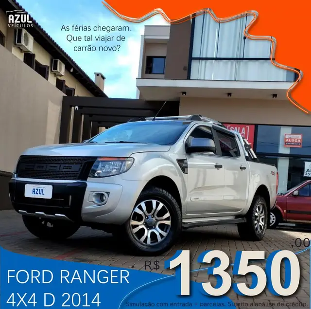 Carro Ford Ranger Cabine Dupla 2014 Ranger 2.2 TD 4WD XL CD
